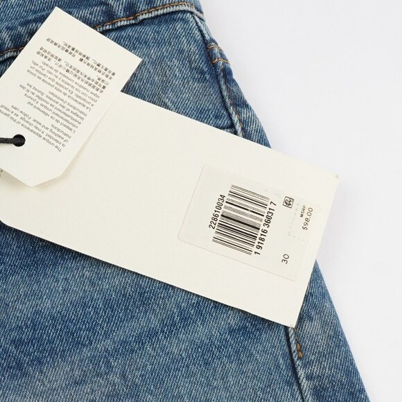 Levi's Wedgie Mid Length Cutoff Shorts - Size 30 - NWT - Picture 5 of 8